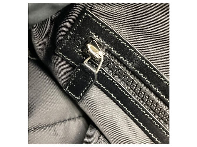 Mochila Gucci Hollywood bordada en poliéster negro - vista 8