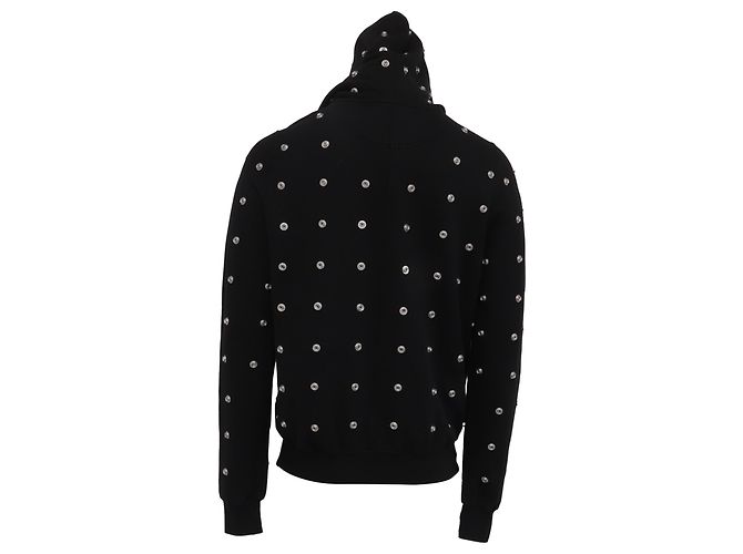 Sudadera con capucha Rick Owens DRKSHDW Granbury Studded en algodón negro - vista 4