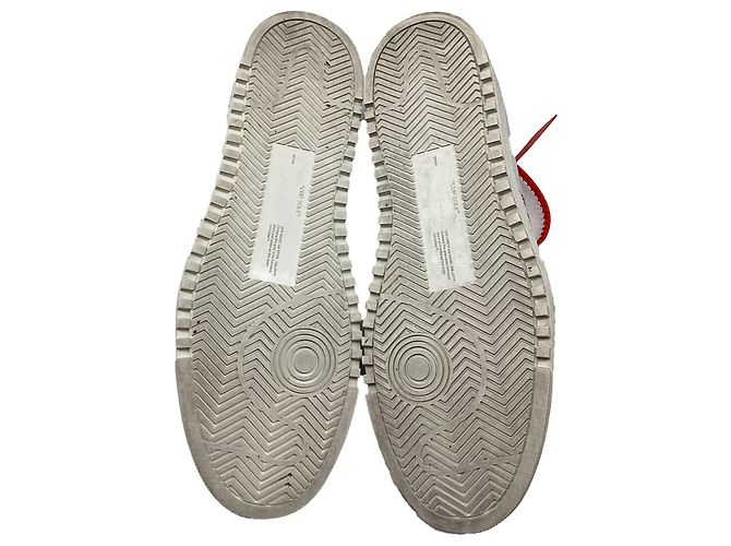 Off White Baskets Off-White Off-Court 2.0 Low en cuir blanc - vue 11