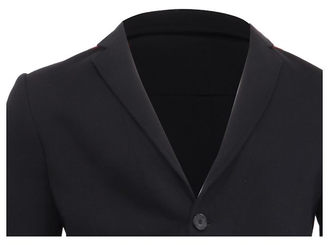 Blazer monopetto con tasche Givenchy in cotone nero - vista 2