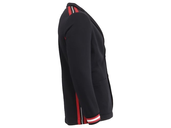 Blazer monopetto con tasche Givenchy in cotone nero - vista 3