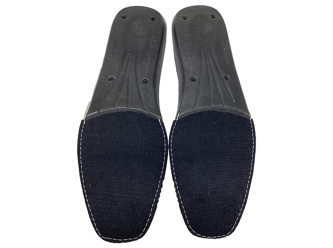 Salvatore Ferragamo Mocassini Ferragamo in pelle verniciata nera Nero - vista 8