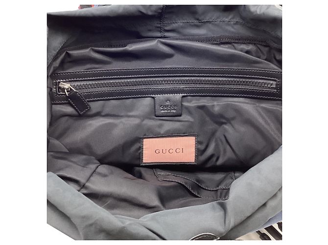 Gucci GucciGhost Techpack Backpack in Multicolor Canvas Multiple colors - view 12