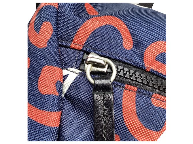 Gucci GucciGhost Techpack Backpack in Multicolor Canvas Multiple colors - view 13