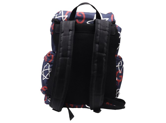 Gucci GucciGhost Techpack Backpack in Multicolor Canvas Multiple colors - view 4