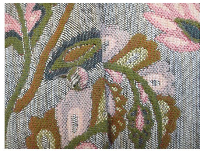 Paul & Joe Gobelin-Mantel mit Blumenmuster Braun Pink Grün Grau - Ansicht 6