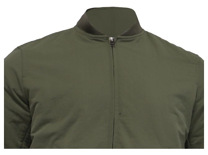 Apc A.P.C. Gregoire Bomberjacke aus khaki Polyamid Grün - Ansicht 2