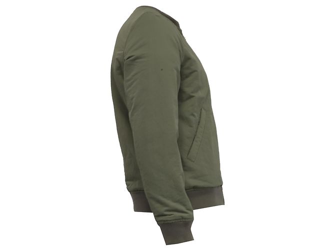 Apc A.P.C. Gregoire Bomberjacke aus khaki Polyamid Grün - Ansicht 3