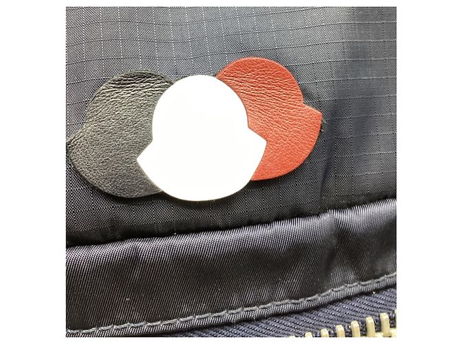 Zaino Verticale con zip Moncler in poliammide blu navy Blu chiaro - vista 13