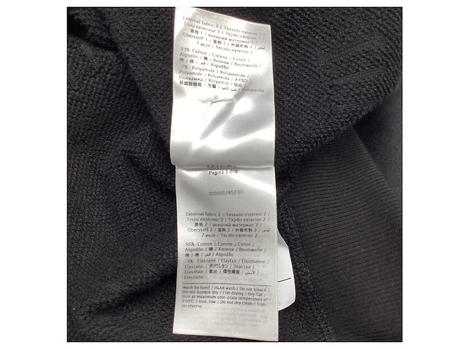 Valentino Garavani Valentino Logo-Print Hoodie aus schwarzer Baumwolle - Ansicht 6