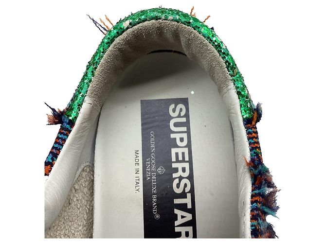 Golden Goose Sneaker mit Karomuster aus multicoloured Canvas Mehrfarben - Ansicht 10