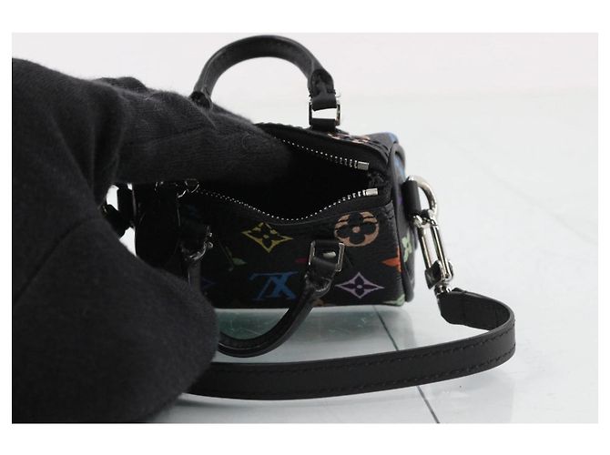 Louis Vuitton Speedy Micro Monogram Multicolore Bag Multiple colors - view 4