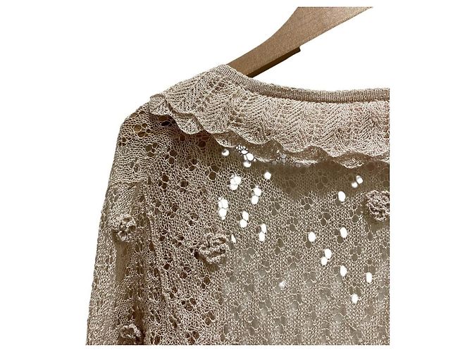 Autre Marque Cárdigan de punto crochet WONDERFUL WORLD Rosa - vista 6