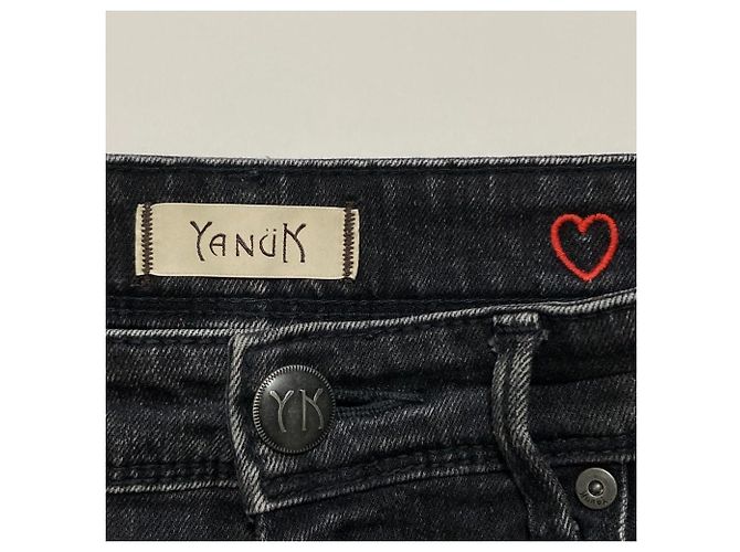Autre Marque Pantalones de denim Yanuk AYA KANEKO Negro - vista 4