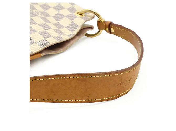 Borsa a tracolla Louis Vuitton Graceful PM Damier Azur Crudo - vista 5