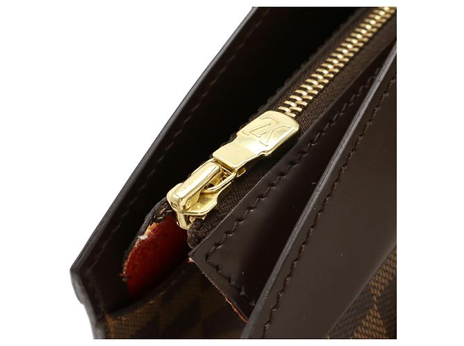 Borsa Louis Vuitton Riviera Damier Marrone - vista 4