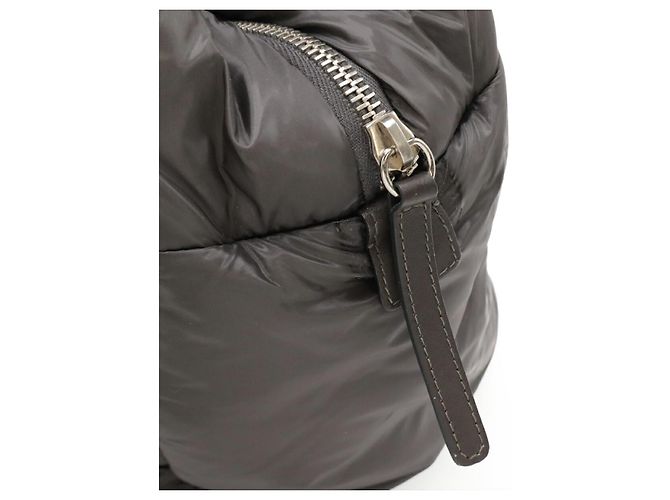Borsa Tote Chanel Coco Cocoon in nylon e pelle Marrone - vista 4