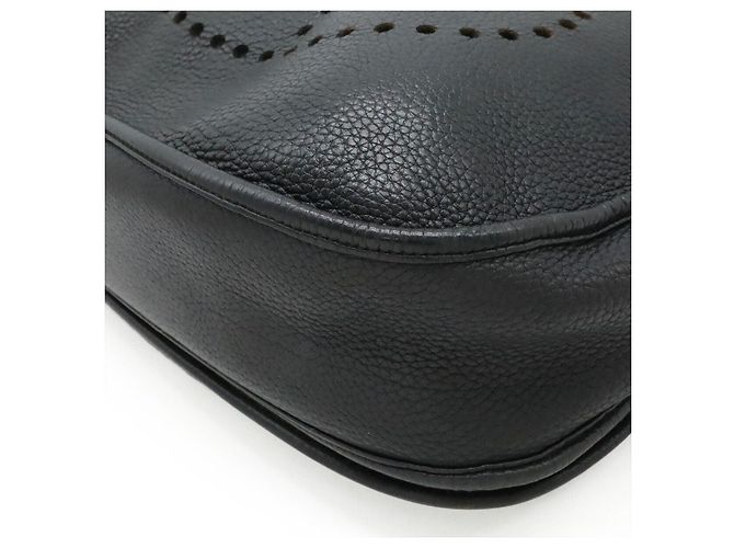 Hermès Borsa a tracolla Hermes Evelyne III GM Taurillon Clemence Nero - vista 3