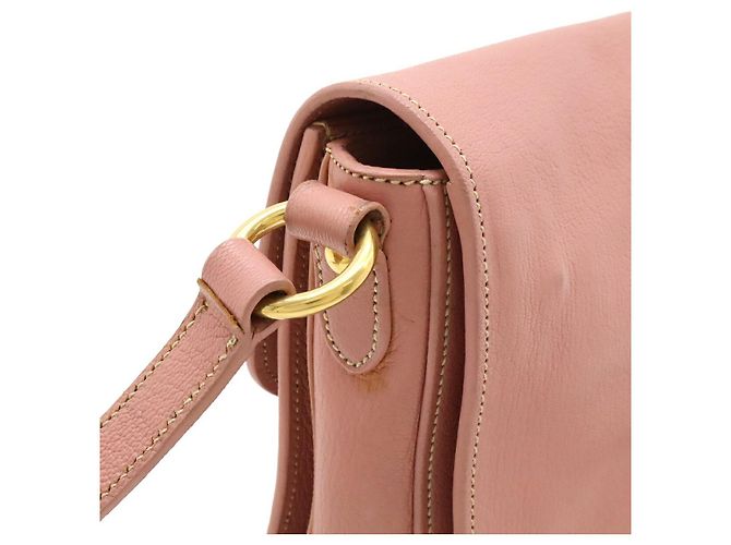 Borsa a tracolla in pelle Miu Miu Rosa - vista 4