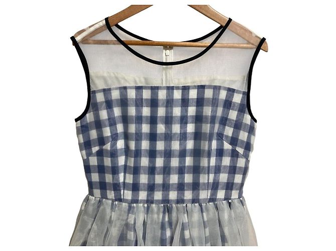 Autre Marque Chesty Organ Spitzenkleid Blau - Ansicht 3