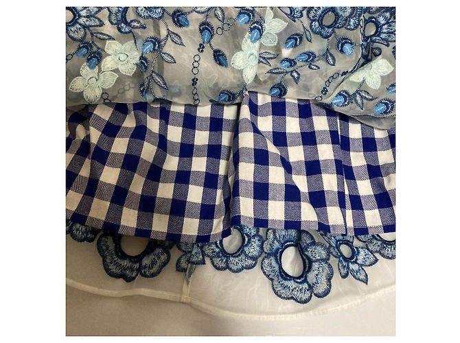 Autre Marque Chesty Organ Spitzenkleid Blau - Ansicht 7