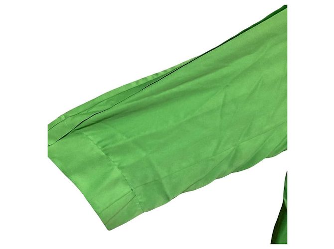 Autre Marque Pullover CYCLAS em rayon e seda Verde - vista 3