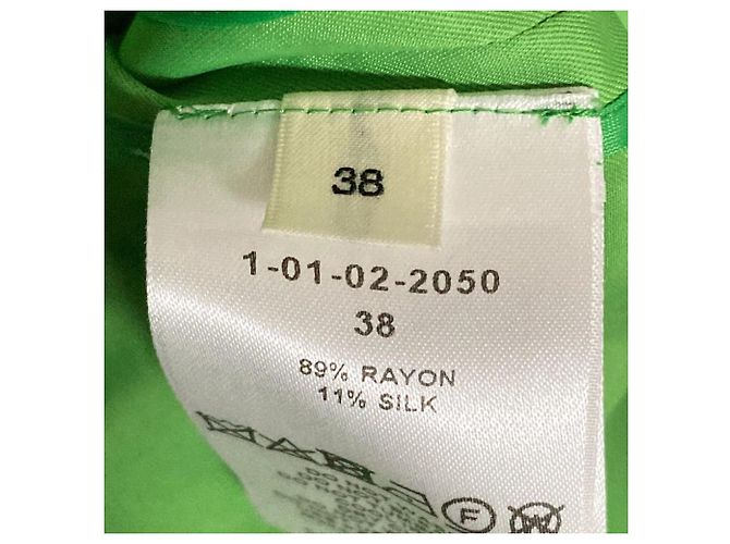 Autre Marque Pullover CYCLAS em rayon e seda Verde - vista 9
