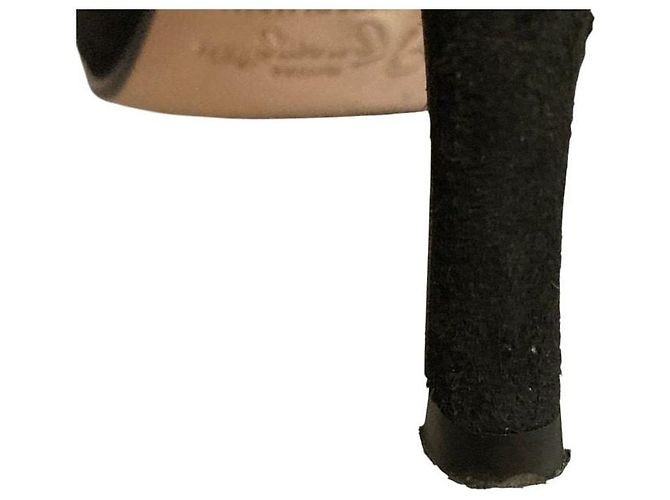 Autre Marque Décolleté open toe con fiocco in camoscio Ginza Kanematsu Nero - vista 14