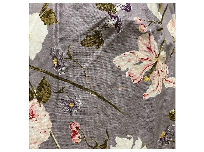 Autre Marque Falda larga con estampado floral WONDERFUL WORLD Púrpura - vista 9