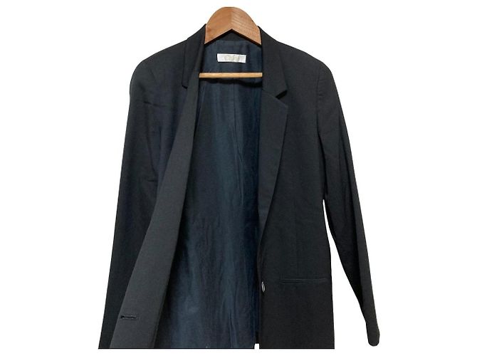 Chloé Chaqueta entallada Chloe de lana stretch Negro - vista 5