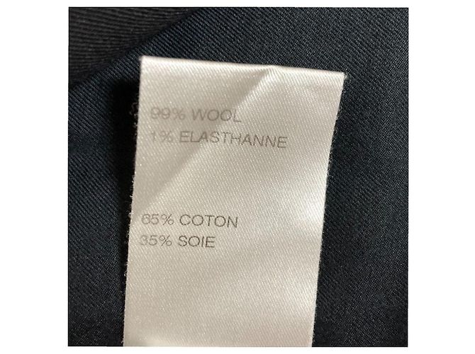 Chloé Chaqueta entallada Chloe de lana stretch Negro - vista 8