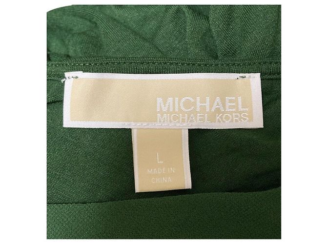 Top de punto Michael Kors Verde - vista 4