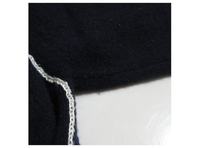 Autre Marque ENFOLD Wollstrickpullover Blau Marineblau - Ansicht 15