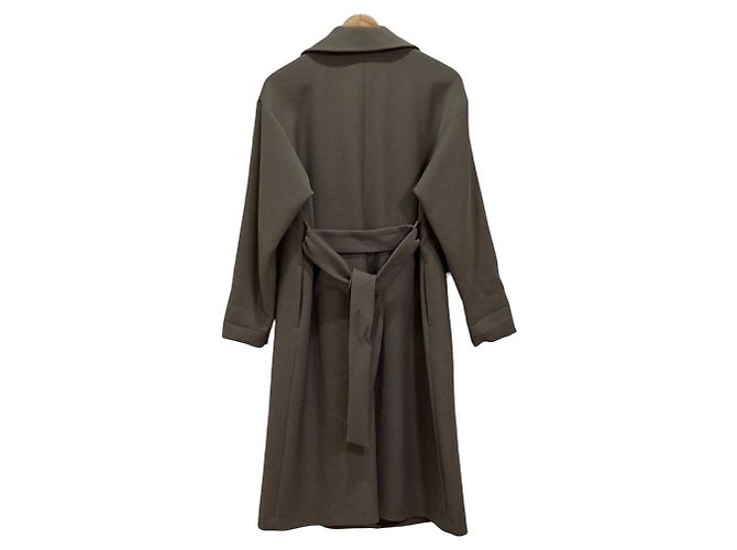 Autre Marque Abrigo largo B ability Gris Castaño - vista 2