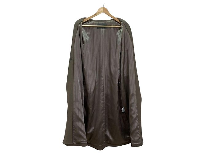 Autre Marque Abrigo largo B ability Gris Castaño - vista 4