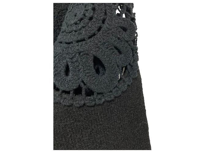 Autre Marque LA BELLE ETUDE Centripetal crochet Knitwear Negro - vista 5