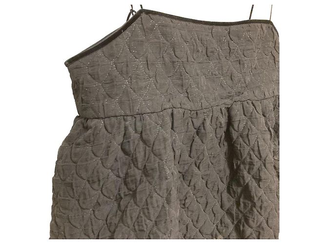 Autre Marque IENA Flochet Jacquard Camisole Blouse Negro - vista 3
