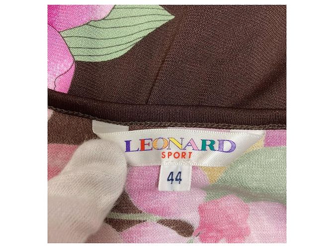 Autre Marque Blusa pullover a stampa floreale LEONARD SPORT Marrone - vista 4