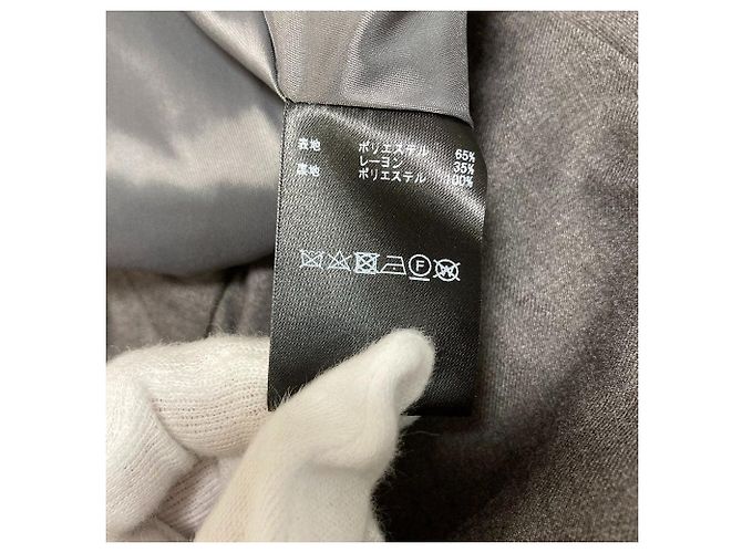 Autre Marque Falda acampanada INGEBORG con panel de twill transparente Castaño - vista 6