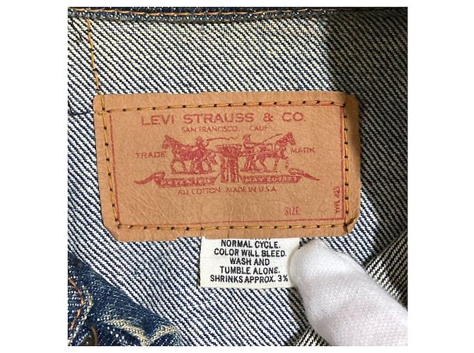 Autre Marque Chaqueta vaquera Levi's 70505-0217 Azul - vista 11