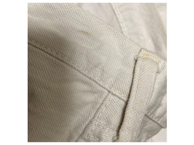 Autre Marque Weiße Denim-Hose 45R - Ansicht 7