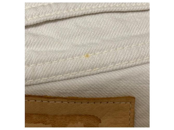 Autre Marque Weiße Denim-Hose 45R - Ansicht 8