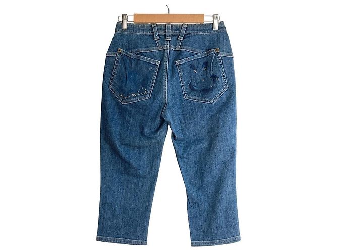 Autre Marque Pantalones de denim Alberobello Azul - vista 2