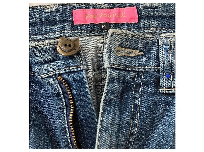 Autre Marque Pantalones de denim Alberobello Azul - vista 3