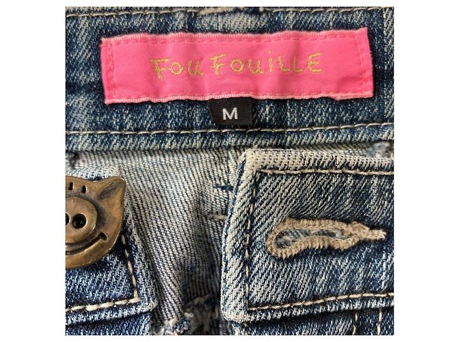 Autre Marque Pantalones de denim Alberobello Azul - vista 4