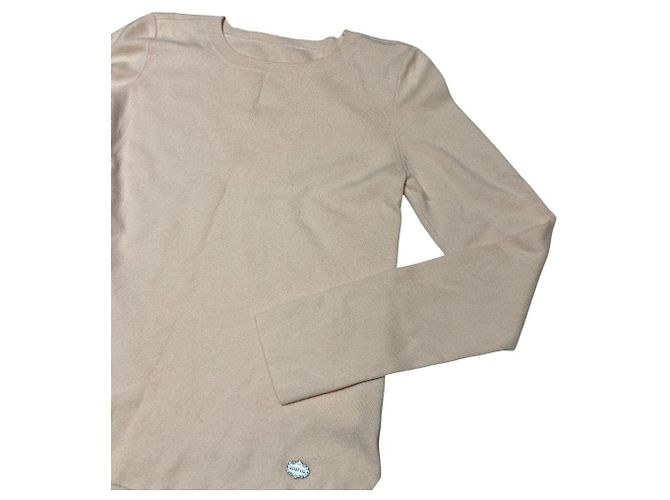 Autre Marque Top de punto cuello redondo FOXEY Rosa - vista 3