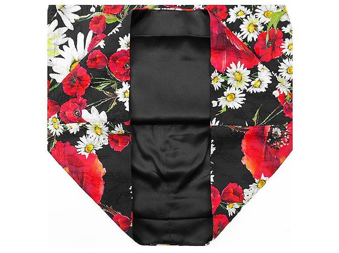 Dolce & Gabbana Vestido de jacquard de algodón y seda Dolce&Gabbana Multicolor - vista 9