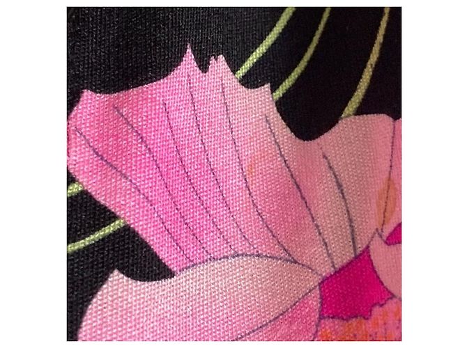 Autre Marque Cárdigan de seda con estampado floral LEONARD PARIS Negro - vista 11