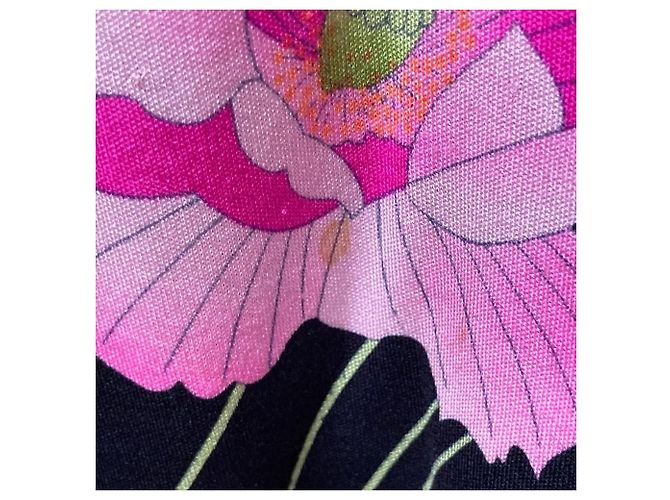 Autre Marque Cárdigan de seda con estampado floral LEONARD PARIS Negro - vista 8