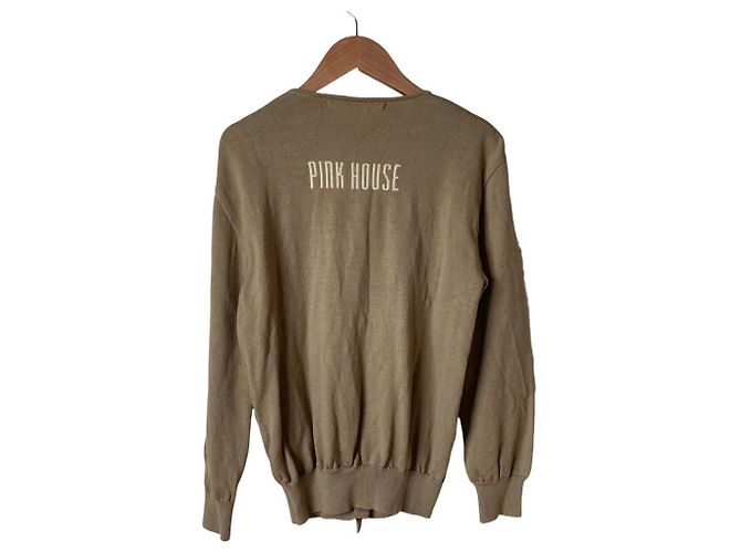 Autre Marque PINK HOUSE Strickjacke mit Schleifen Braun - Ansicht 2